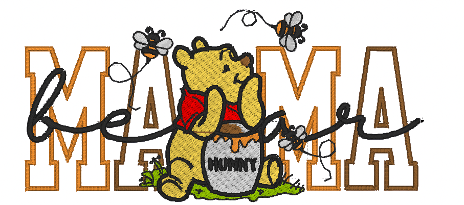 Embroidered MAMA Bear Sweatshirt
