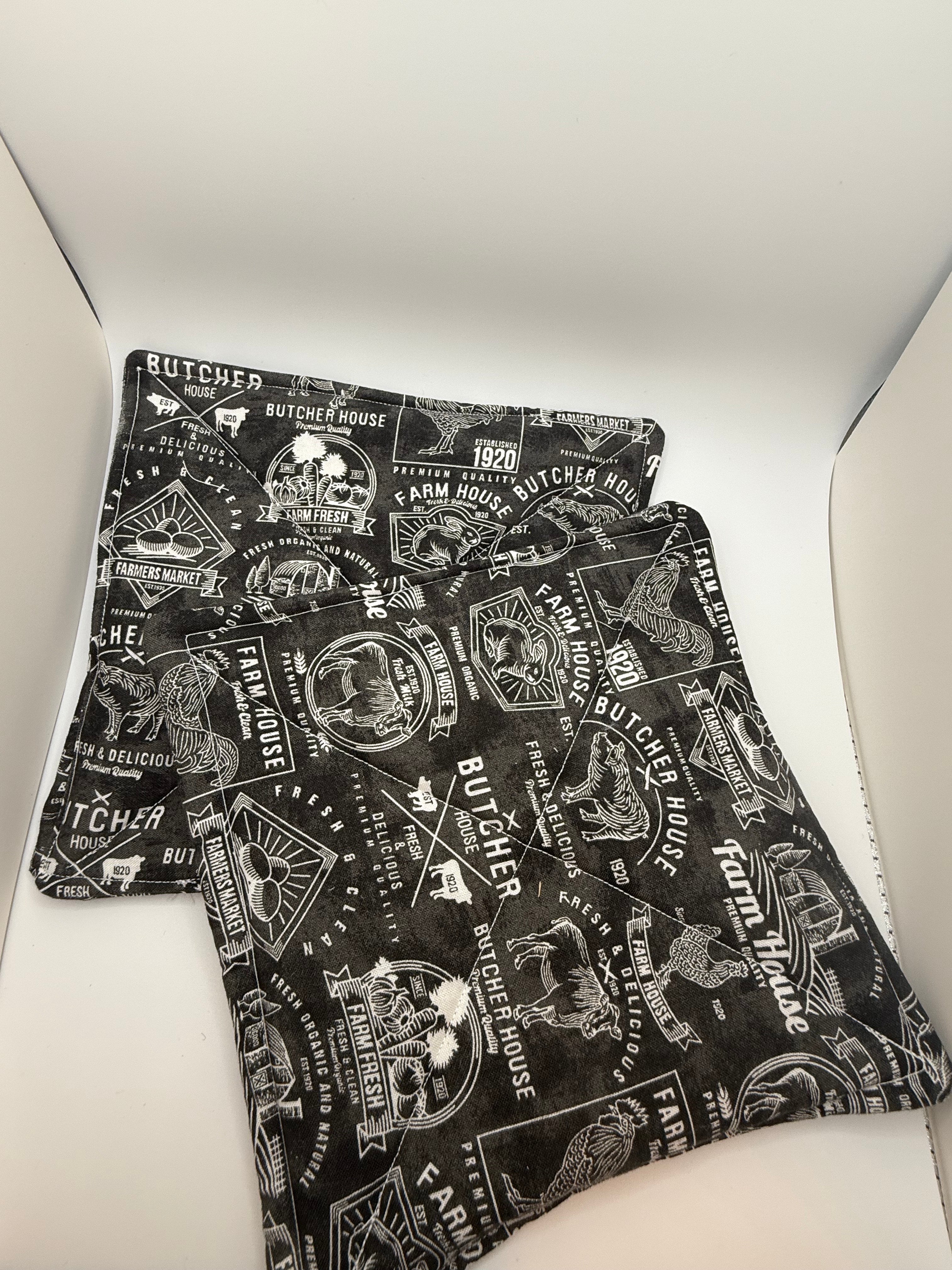 Farmhouse Print Potholder