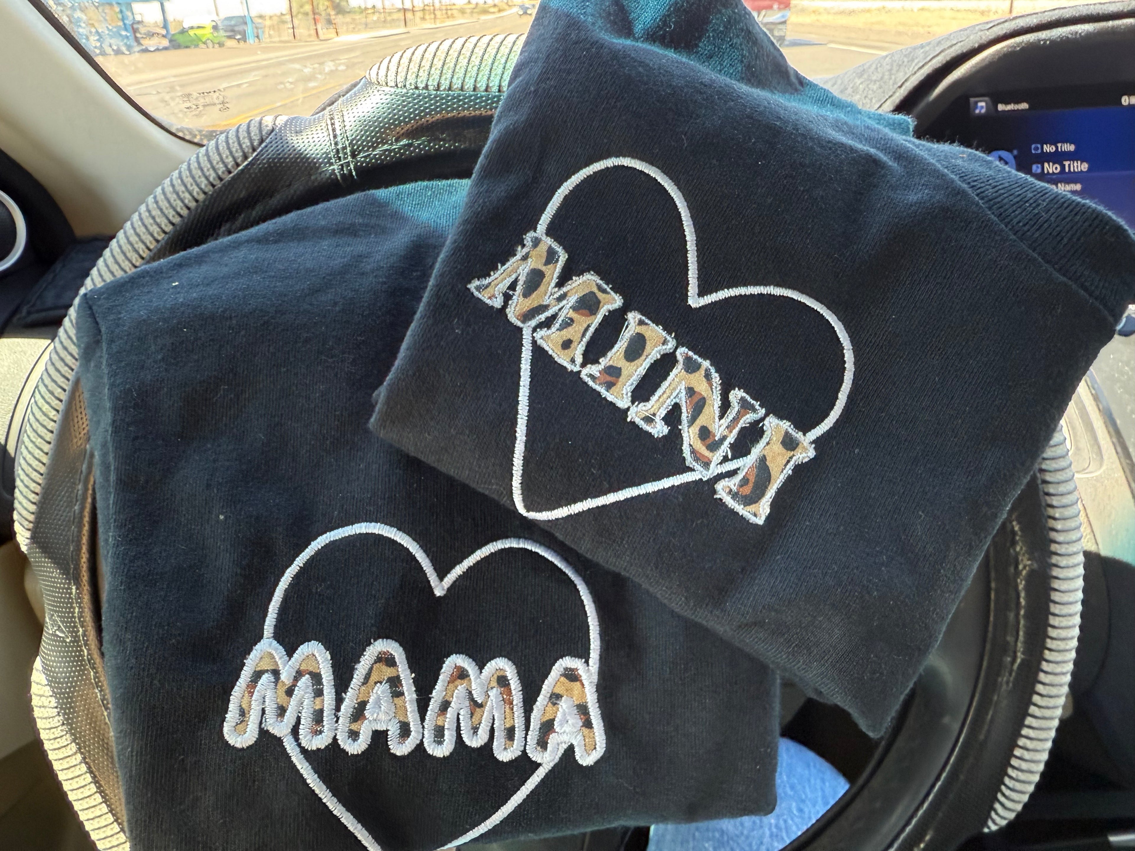 Mama Embroidered shirt