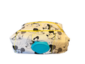 Cosmetic bag with Mickey Mouse design on a white background
